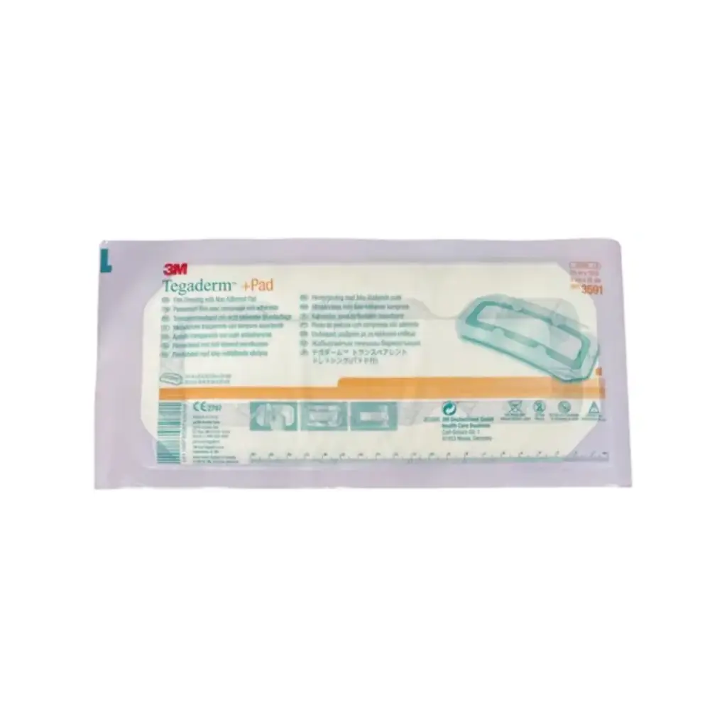 Apósito Transparente Impermeable Tegaderm + Pad 9x25 cm 3M