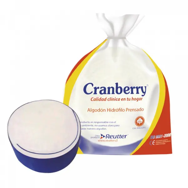 [ARALGOP2] Algodón Hidrófilo Prensado 250 gr Cranberry 