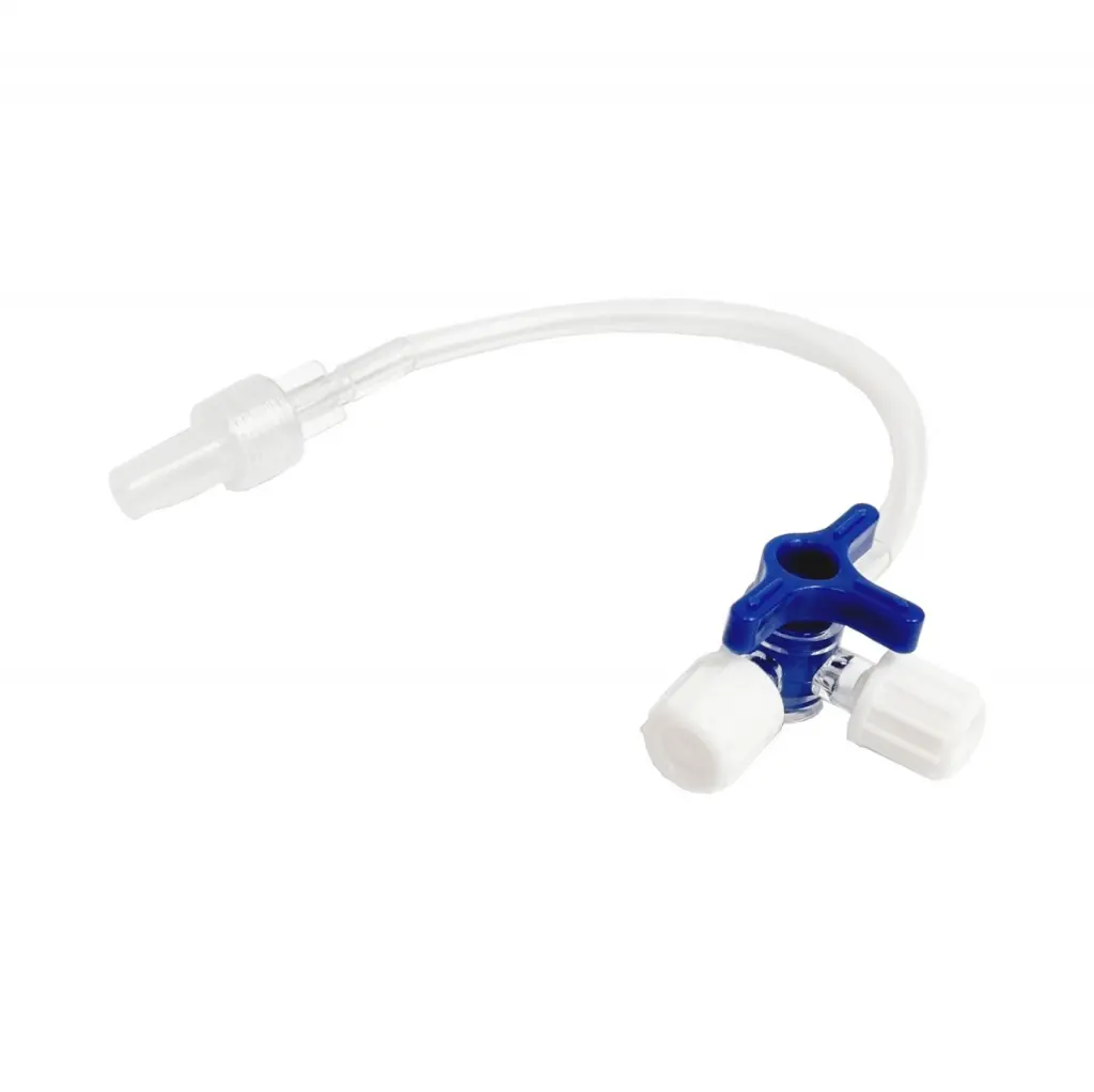 Alargador Venoso con Llave de 3 Pasos 10 cm Cranberry