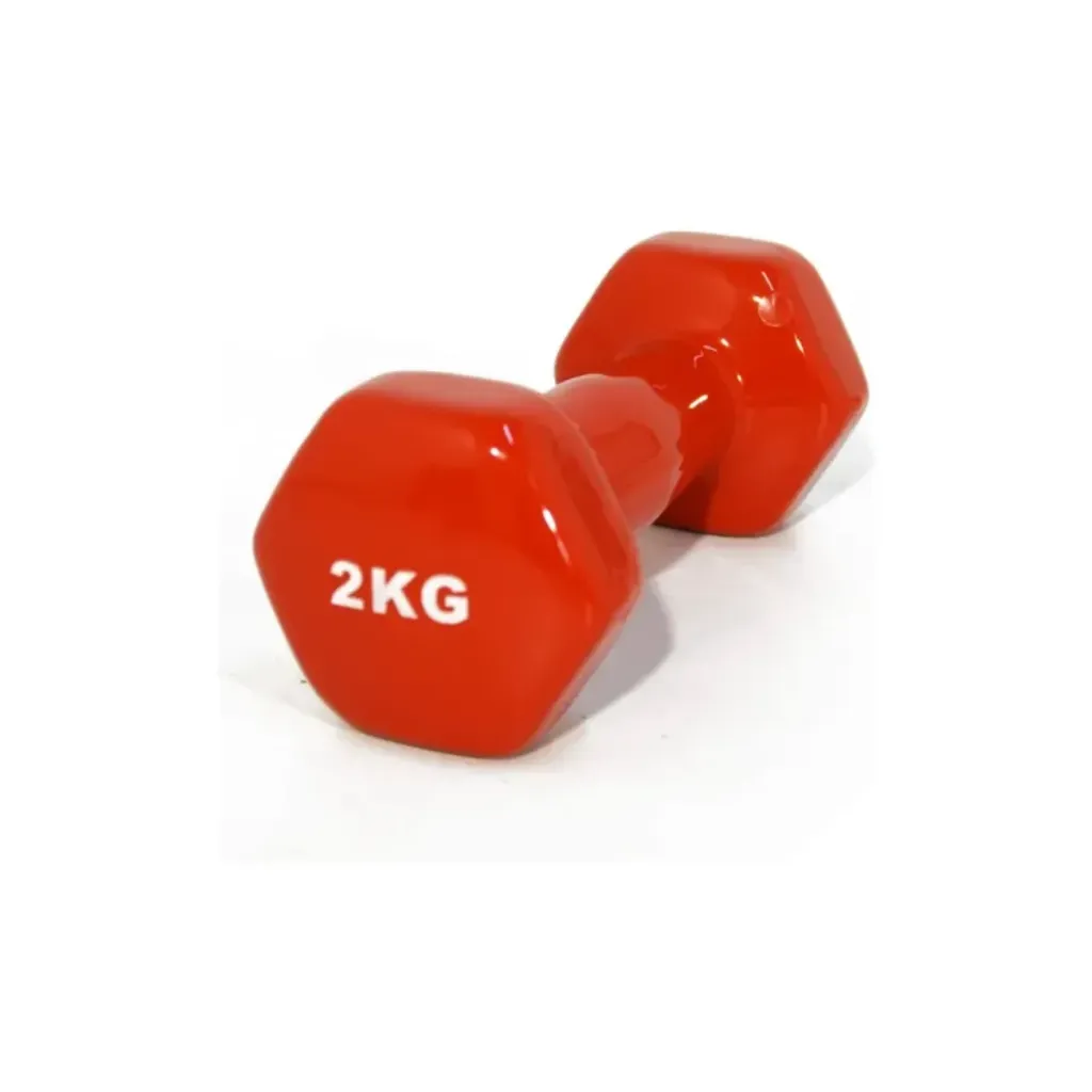 Mancuerna Roja 2 kg DeRoyal