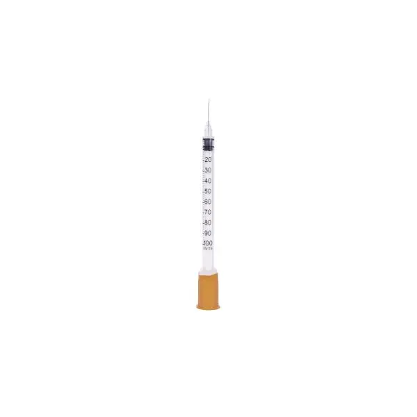 Jeringa Insulina 100 UI 29G x 1/2 Cranberry