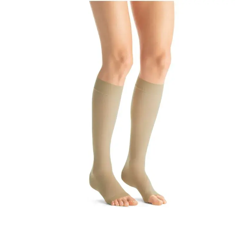 [7524128] Media Compresiva Jobst Ultrasheer 30-40 mmHg Rodilla Punta Abierta (S)