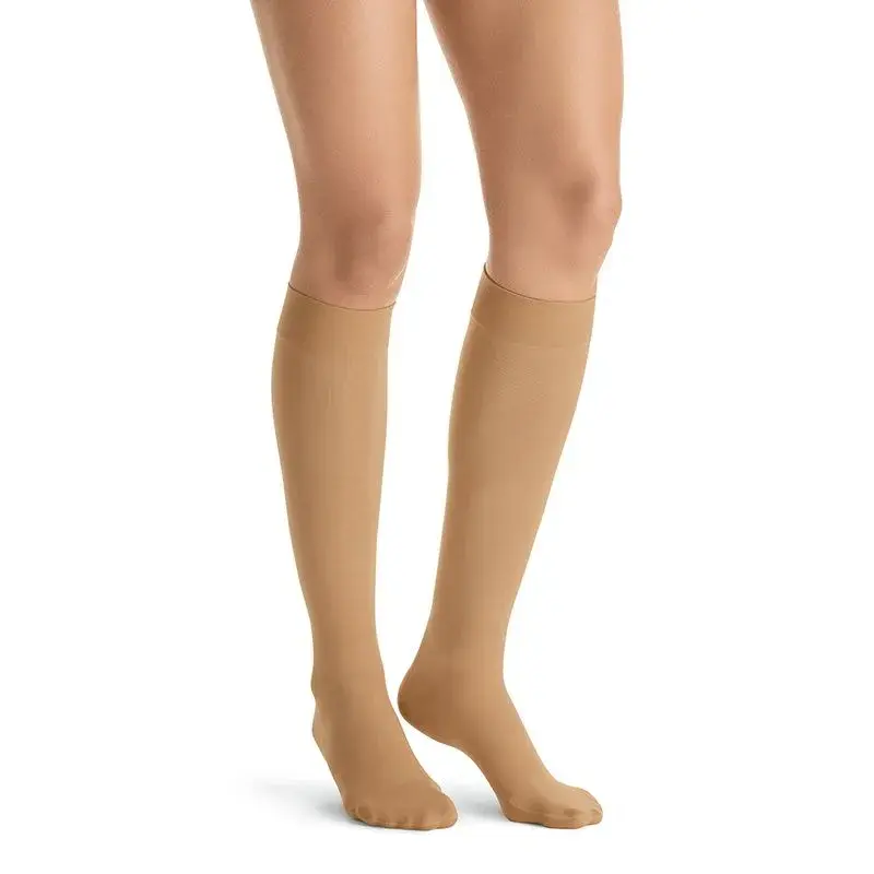 Media Compresiva Jobst Ultrasheer 15-20 mmHg Rodilla Punta Cerrada