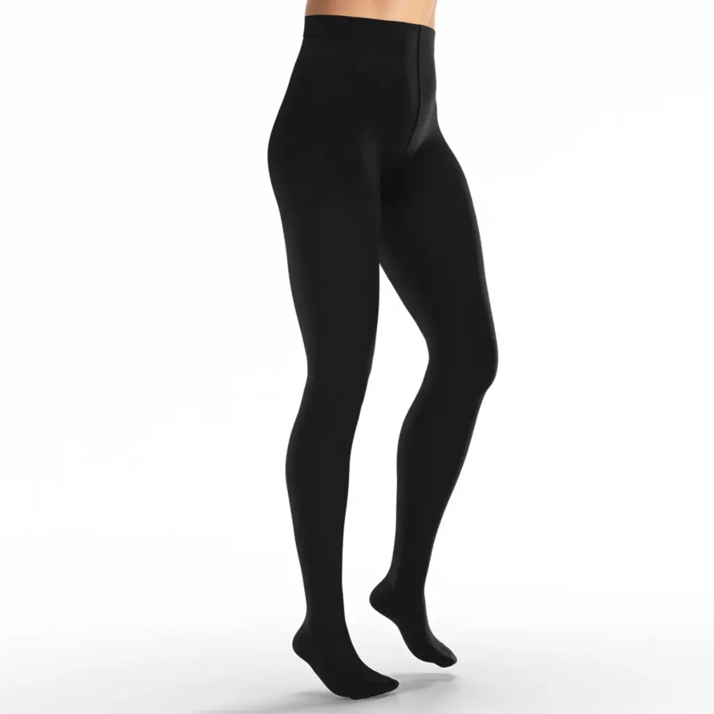 [7779141] Panty Compresiva Jobst Opaque 15-20 mmHg Cadera Punta Cerrada (S, Negro)