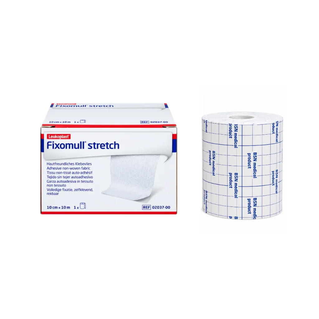 Fixomull Stretch Gasa No Tejida Adhesiva 10cm x 10 m Leukoplast