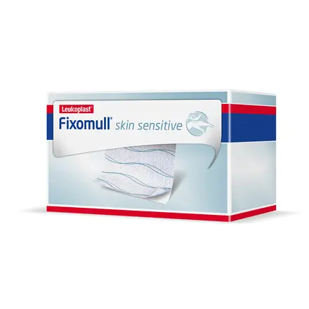 [79965-02] Fixomull Skin Sensitive Gasa No Tejida Adhesiva 10 cm x 5 m Leukoplast 