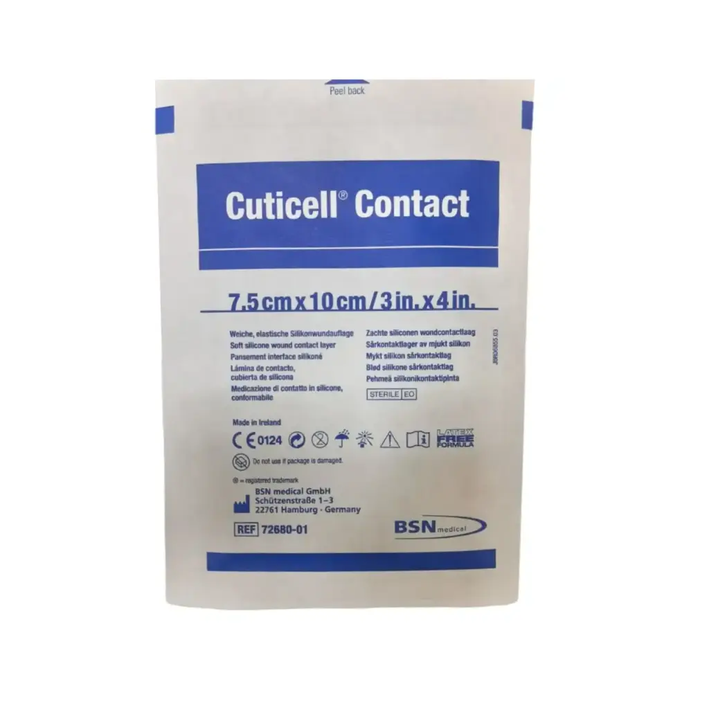 [72680-01] Apósito de Silicona Cuticell Contact 7.5 x 10 cm