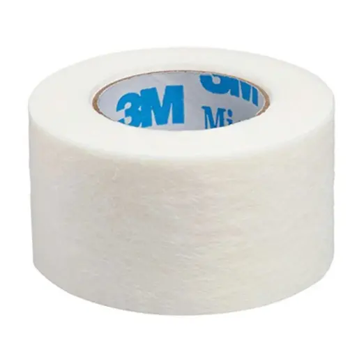 [1530-1] Cinta Adhesiva Papel Blanca Micropore 2.5 cm 3M
