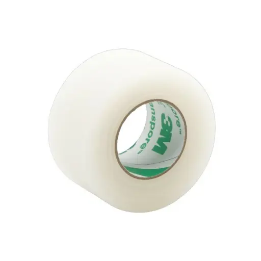 [1527-1] Cinta Adhesiva Plástica Transpore 2.5 cm 3M