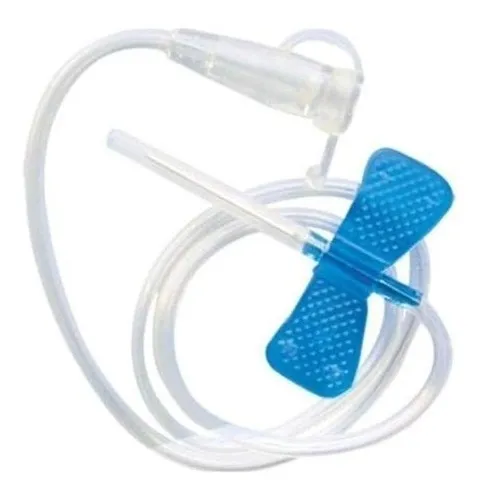 [AASCALP3] Mariposa Scalp Vein Luer Lock 23G x 3/4 Cranberry