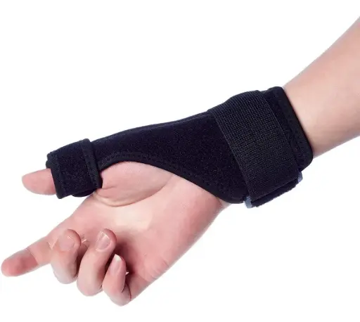 [20585] Soporte Dedo Pulgar con Férula DeRoyal