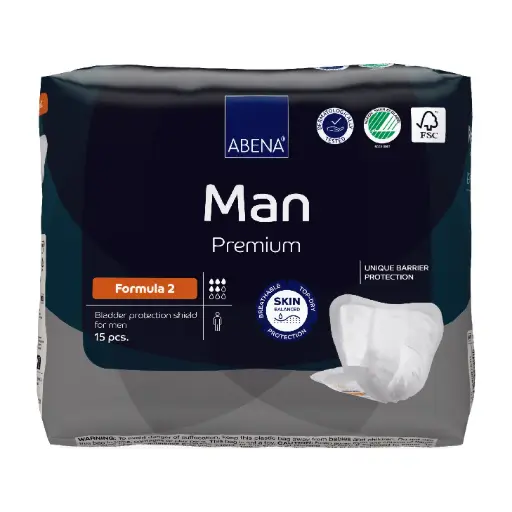 [1000021336] Pañal Apósito Abena Man Formula 2 15 unidades