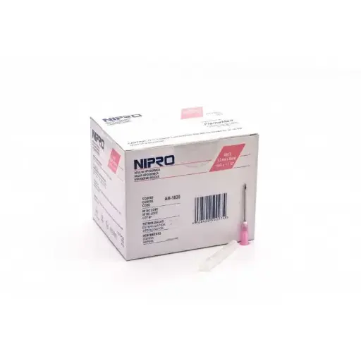 [AH-1838] Aguja Hipodérmica 18G x 1 1/2 Nipro 