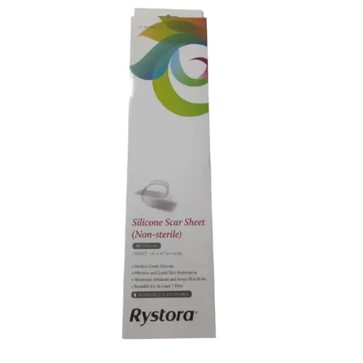 Lámina Silicona Cicatrices 4 x 25 cm Rystora
