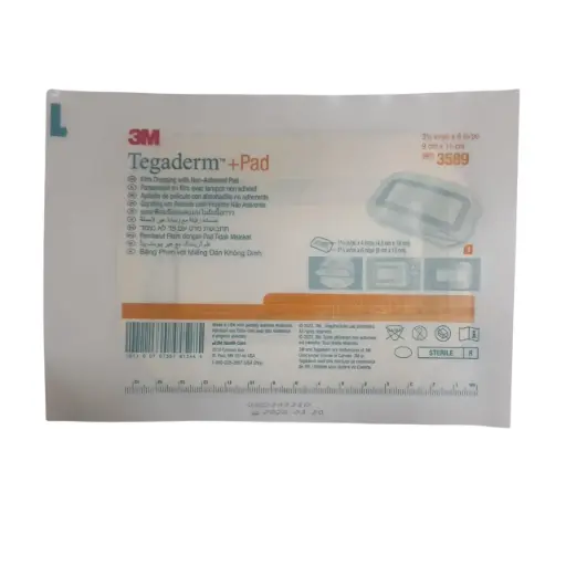 [3589] Apósito Transparente Impermeable Tegaderm + Pad 9x15 cm 3M 