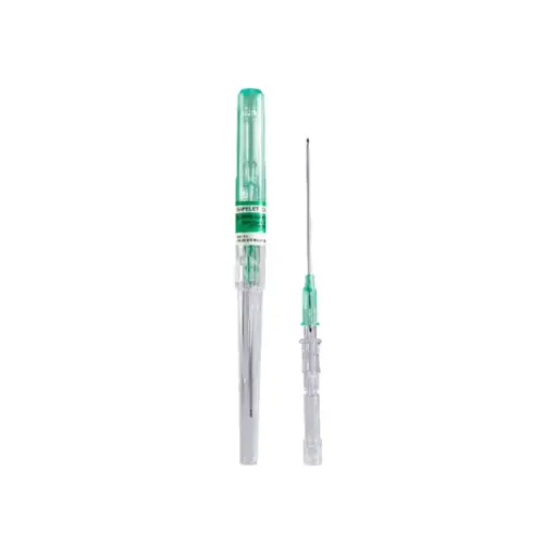 Cateter Intravenoso Branula Safelet 18G x 1 1/4 Nipro