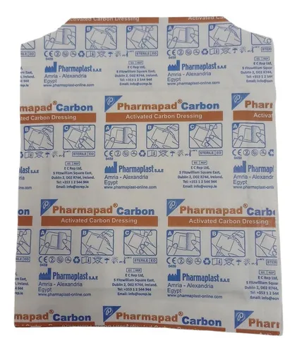 [PADC100100] Apósito Carbón Activado 10x10 cm Pharmaplast