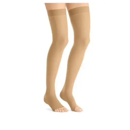 Media Compresiva Jobst Ultrasheer 20-30 mmHg Muslo Punta Abierta