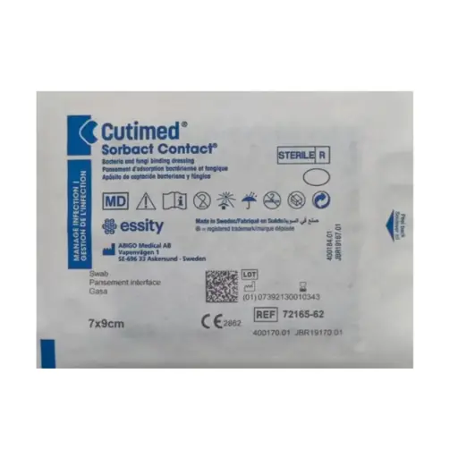 [72165-62] Apósito Cutimed Sorbact Contact 7x9 cm