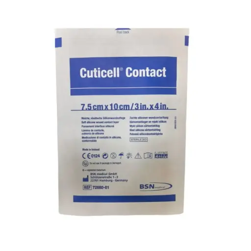 [72680-01] Apósito de Silicona Cuticell Contact 7.5 x 10 cm