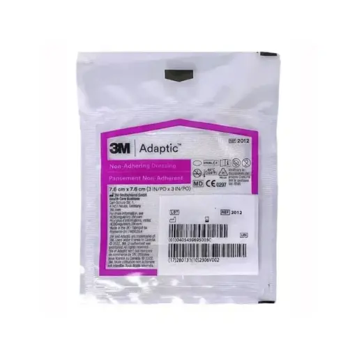 [2012] Apósito No Adherente Adaptic 7.6 x 7.6 cm 3M